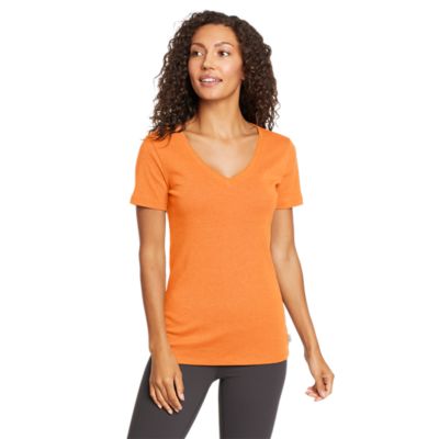 Paradoks fysisk kredit Women's Favorite Short-sleeve V-neck T-shirt | Eddie Bauer