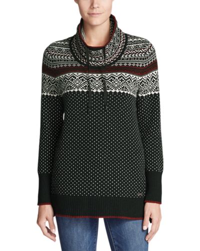 Women's Oslo Funnel Neck Sweater | Eddie Bauer