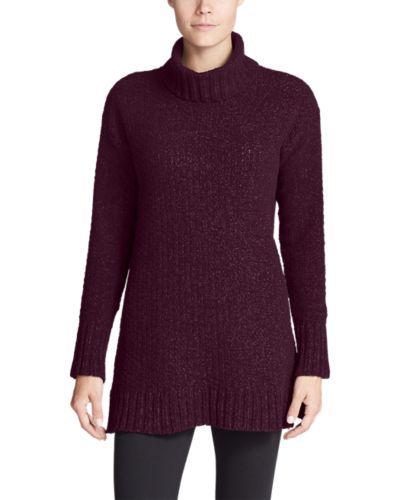Women's Lounge Around Turtleneck Sweater Eddie Bauer