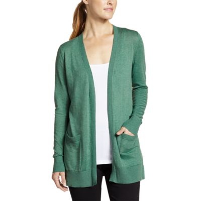 green boyfriend cardigan