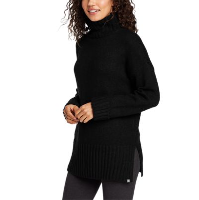 Women s Lounge Funnel Neck Sweater