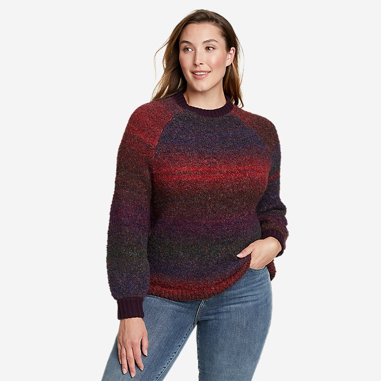 Women's North Aurora Crewneck Sweater large version