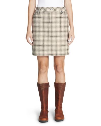 Eddie bauer shop wool plaid skirt