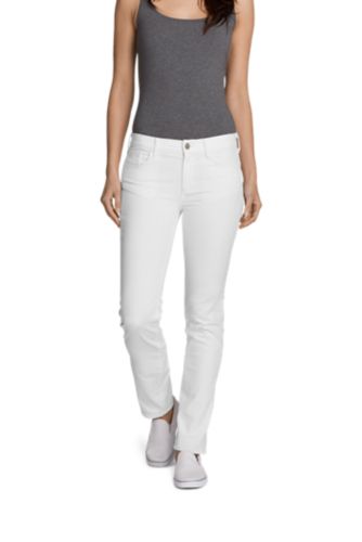 Women's Elysian Slim Straight Jeans - Color - Slightly Curvy