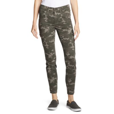 women's slim cargo pants