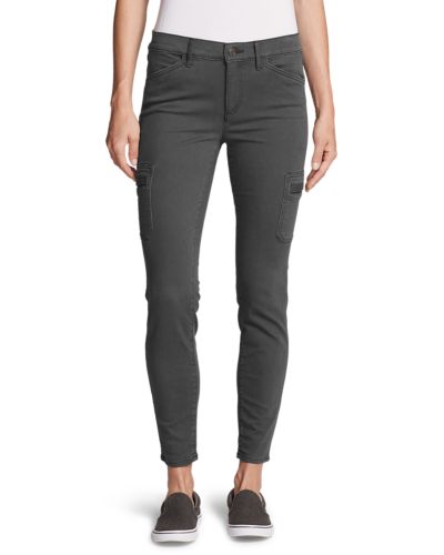 skinny cargo jeans womens