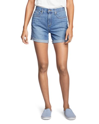 women's high rise shorts