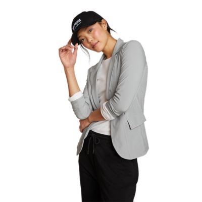 Eddie Bauer Women's Departure Blazer, Black Regular 18 : :  Clothing, Shoes & Accessories