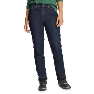 Petite Flannel Lined Jeans Outlet | bellvalefarms.com