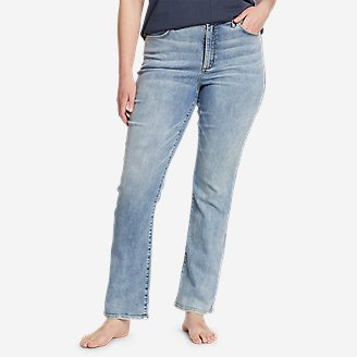 Thumbnail View 1 - Women's Voyager High-Rise Boot-Cut Jeans - Curvy