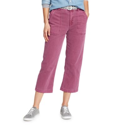 Women's Marina Highrise Wideleg Utility Pants Eddie Bauer