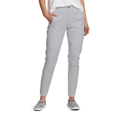 grey ankle pants ladies