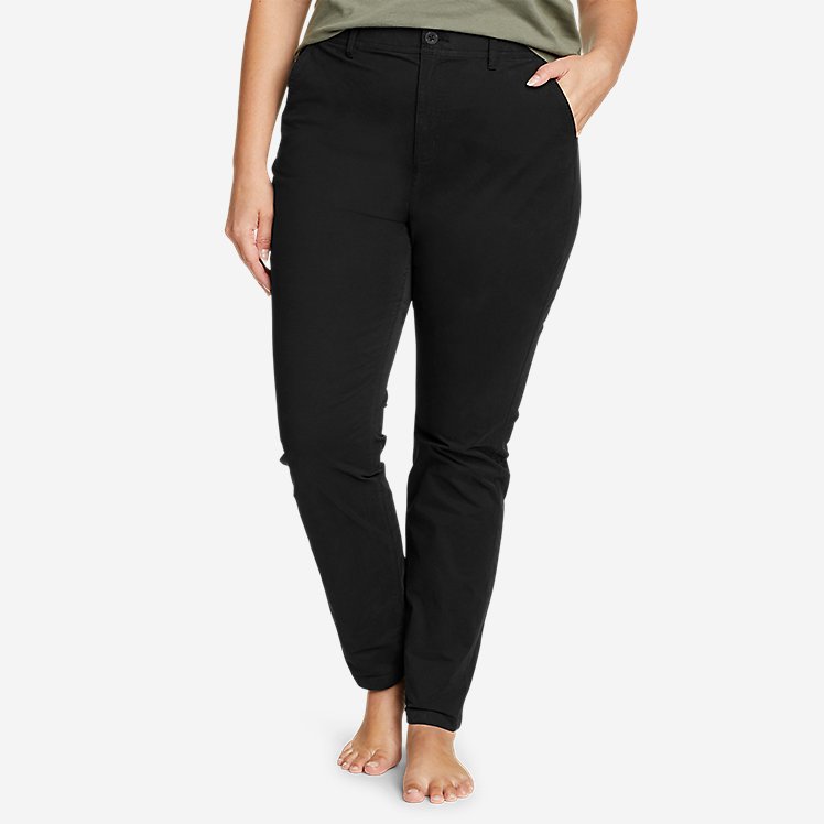 Women's Voyager High-Rise Chino Slim Pants large version