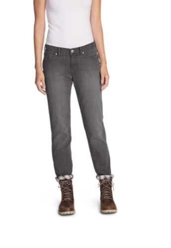 eddie bauer flannel lined pants