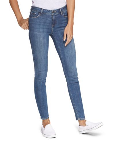 eddie bauer slightly curvy skinny jeans