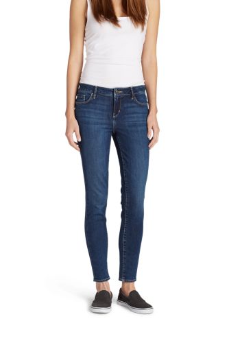 eddie bauer slightly curvy skinny jeans