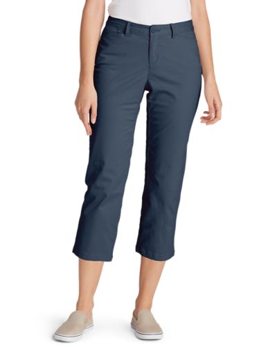 women's stretch crop pants