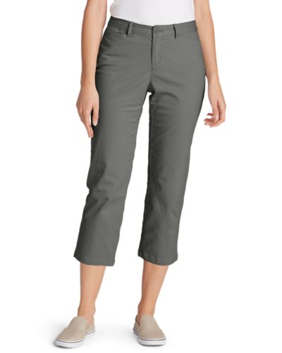 Stretch Curvy Fit Capri Pants