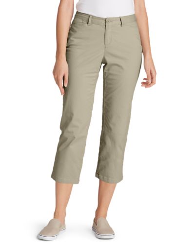 womens cropped cargo trousers