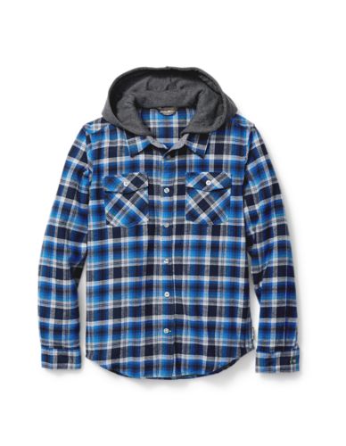 Eddie bauer sale hooded flannel