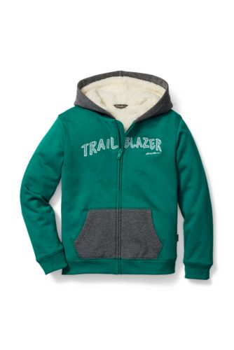 boys fleece lined hoodie