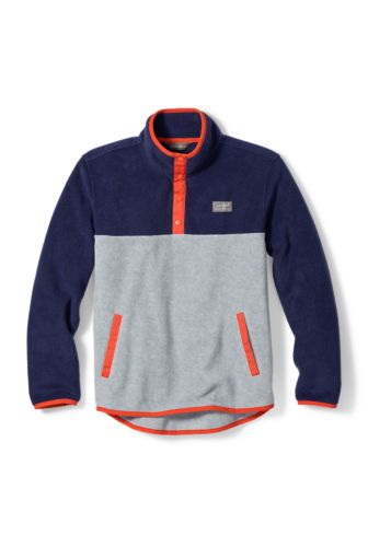 Eddie bauer snap discount fleece