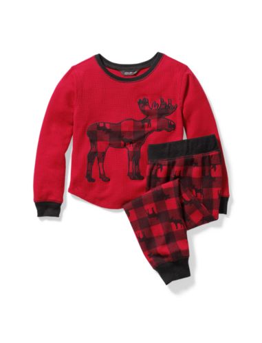 Toddler Cozy Thermal Sleep Set Eddie Bauer