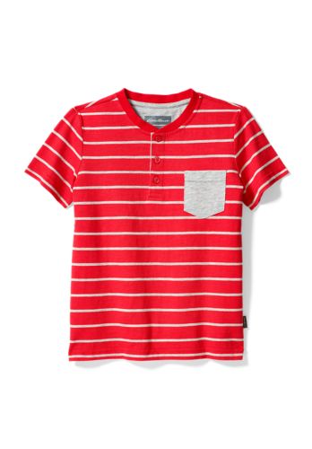 Image of Boys' Territory Short-Sleeve Henley T-Shirt