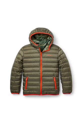 Boys' Cirruslite Reversible Down Hooded Jacket | Eddie Bauer