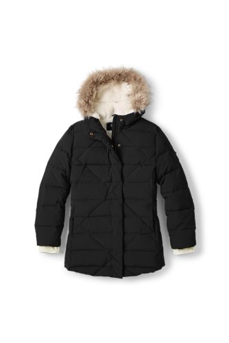 Girls down clearance parka