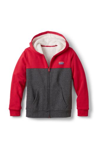 eddie bauer sherpa lined hoodie