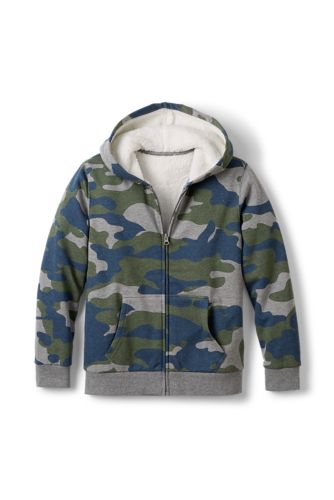 Boys fleece lined outlet hoodie