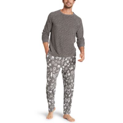 Men s Quest Fleece Sleep Set Eddie Bauer