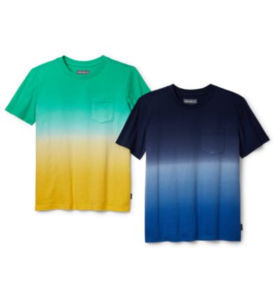 Image of Boys' Territory Short-Sleeve Pocket T-Shirt Bundle - Ombr&eacute;