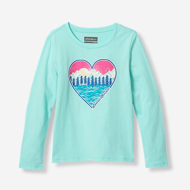 easy to handle Ridiculous dead Girls' Graphic Long-sleeve T-shirt | Eddie Bauer