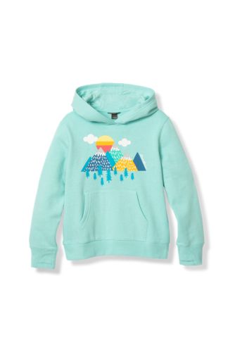 Image of Girls' Graphic Camp Fleece Hoodie