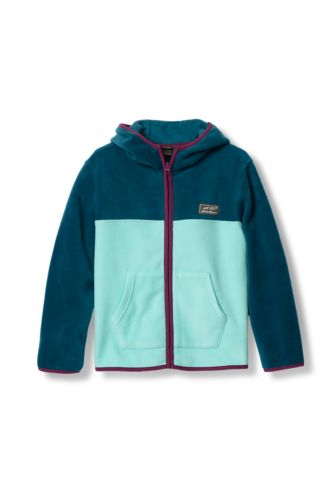 Girls' Quest Fleece Full-zip Hooded Jacket | Eddie Bauer