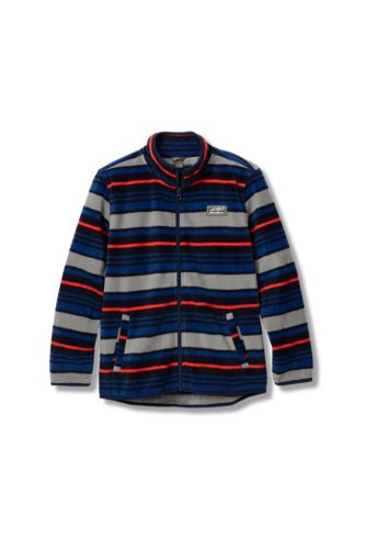 Boys' Quest Fleece Fullzip Jacket Pattern Eddie Bauer