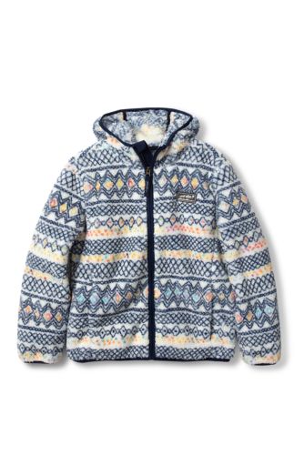 Image of Kids' Quest Plush Fleece Hooded Jacket - Print