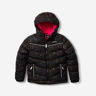 Thumbnail View 1 - Toddler Girls' Classic Down Hooded Jacket
