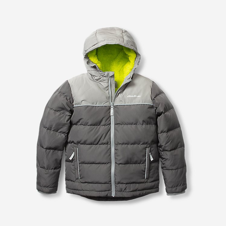 Toddler Boys' Classic Down Hooded Jacket large version
