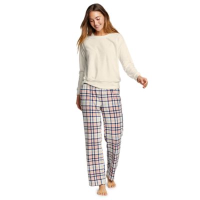 Image of Women's Long-Sleeve Waffle Sleep Set