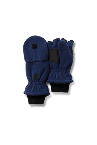 Kids' Quest Fleece Convertible Mittens Eddie Bauer