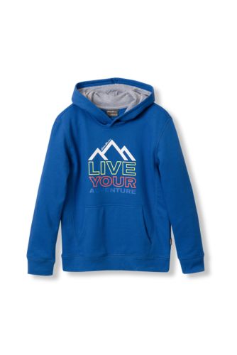 Boys' Graphic Camp Fleece Hoodie