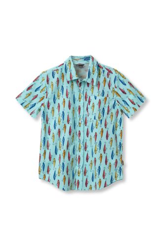Boys' On The Go Short-sleeve Poplin Shirt | Eddie Bauer