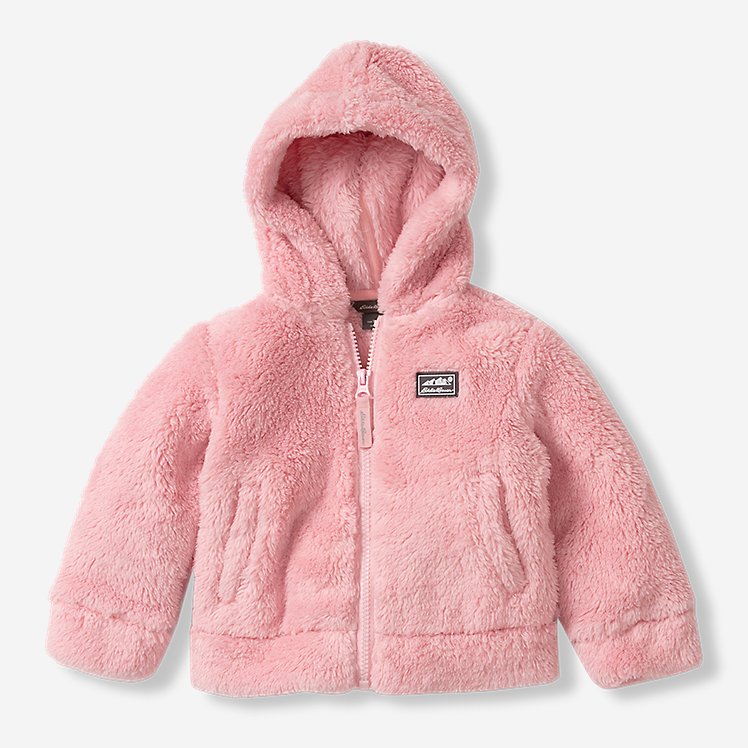 Infant Quest Fleece Plush Hooded Jacket large version