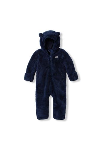 Newborn fleece footed online pajamas