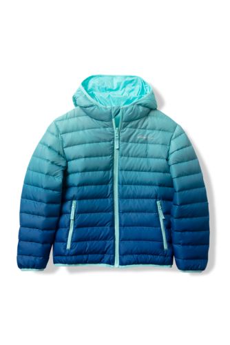 Ombre puffer outlet jacket