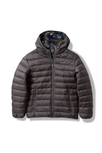  Eddie Bauer Kids Reversible Jacket - Full Zip Hooded  Windbreaker, Water Repellent Jacket for Boys and Girls (XS-XL): Clothing,  Shoes 