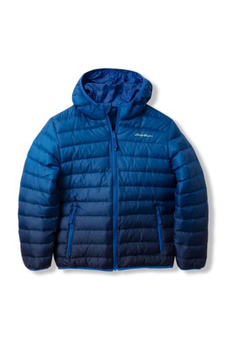 New Eddie Bauer Men's Packable Down Jacket Sizes S-3XL Water Repellent Dark  Blue